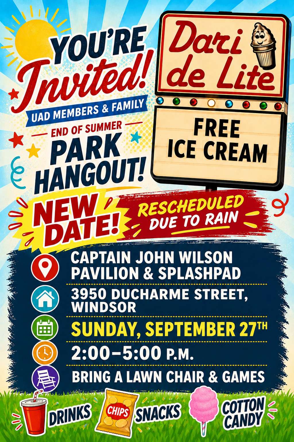 End of Summer Park Hangout