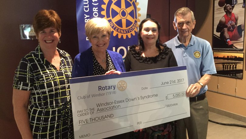 Thank you Rotary Club of Windsor!